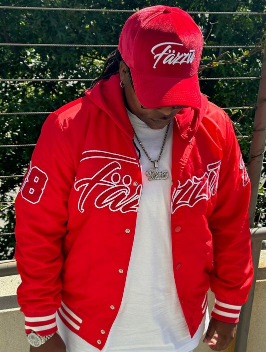 Satin Baseball Jacket