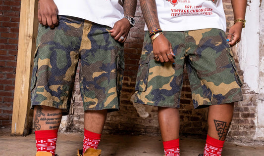 Camo Cargo Jorts