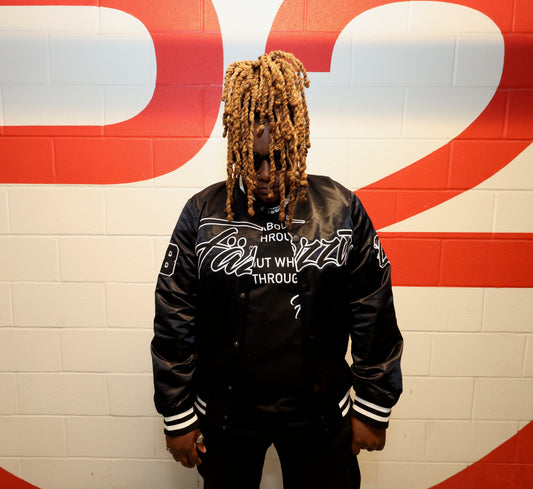 Satin Baseball Jacket