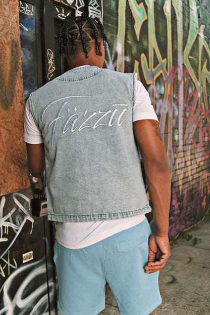 Denim Utility Vest