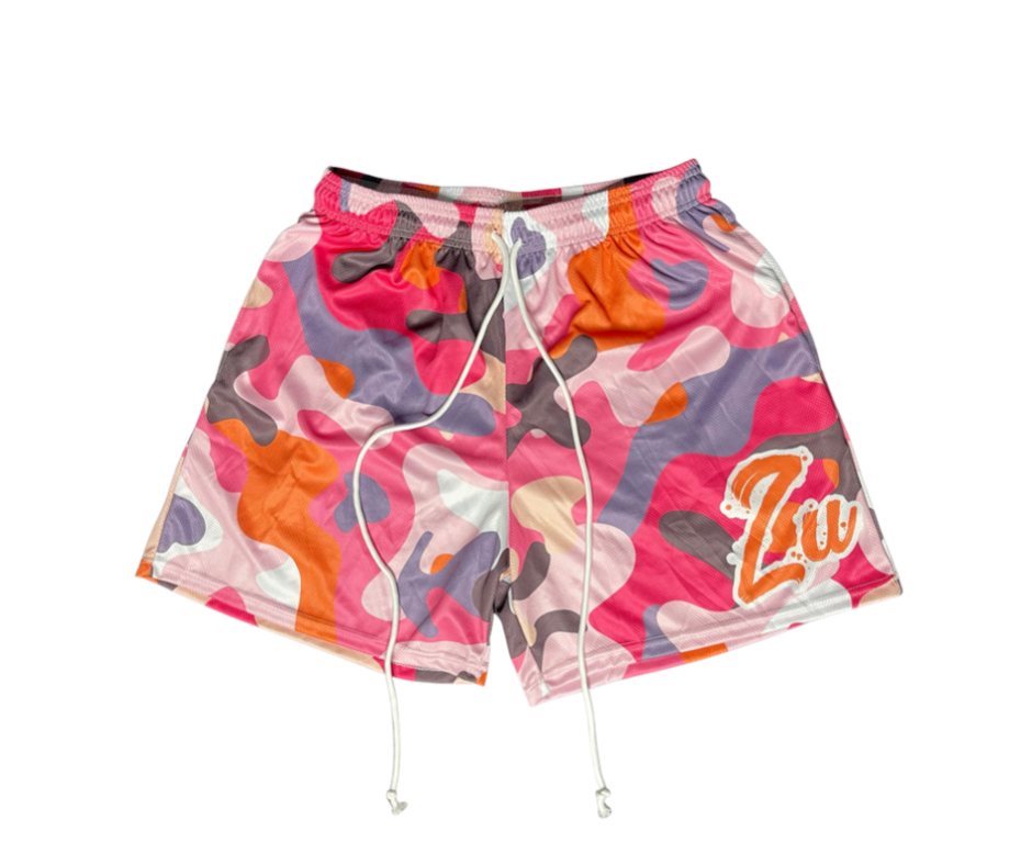 Pink Camo Shorts – Fazzu